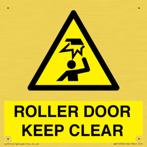ROLLER DOOR KEEP CLEAR